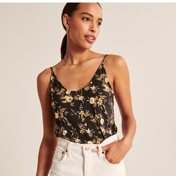 ABERCROMBIE & FITCH 90’s Voopneck Cami - Picture 1 of 6